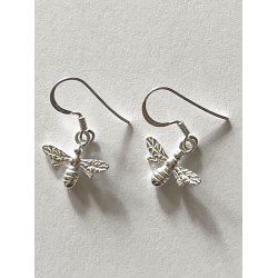 Earrings Silver Bees